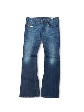 Y2K Diesel Louvboot Faded Low Rise Slim Bootcut Jeans